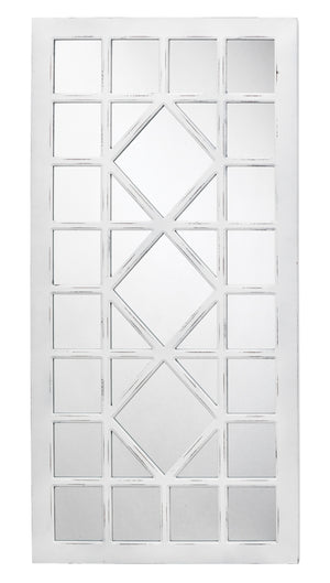 Virginia Wood Rectangle Wall Mirror