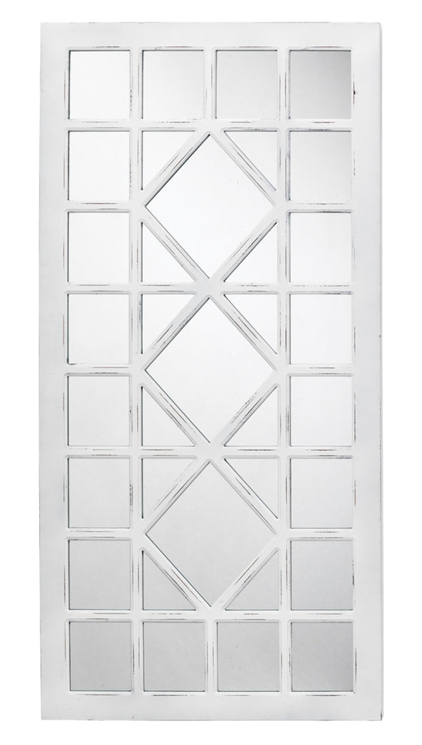 Virginia Wood Rectangle Wall Mirror