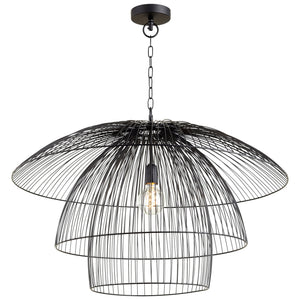 Canopy Pendant in Matte Black