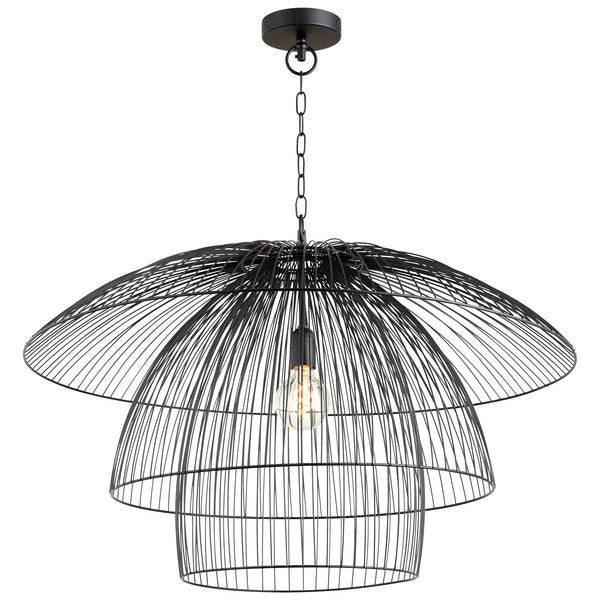 Canopy Pendant in Matte Black