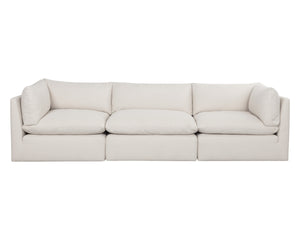 REVE MODULAR - ARMLESS CHAIR - EFFIE LINEN