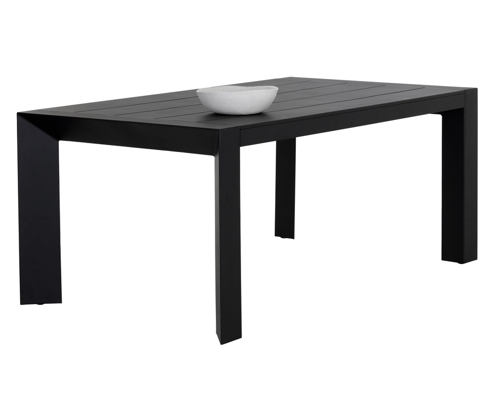 MERANO DINING TABLE - BLACK - 70"