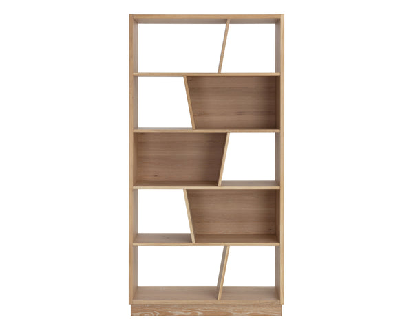 JUDE BOOKCASE - RUSTIC OAK