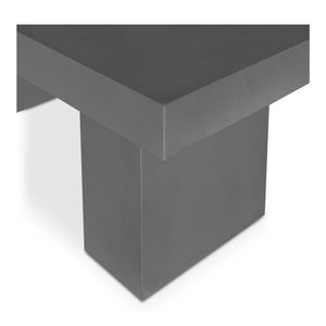 Antonius Outdoor Dining Table in Grey