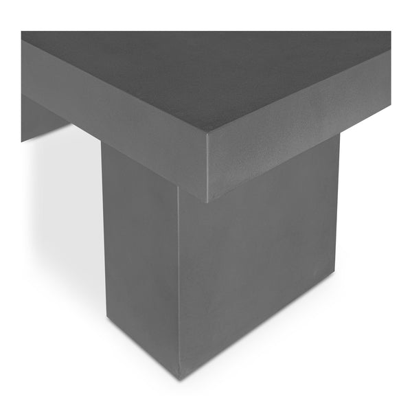 Antonius Outdoor Dining Table in Grey