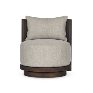 Ozzy Outdoor Swivel Chair - Ramiro Ecru