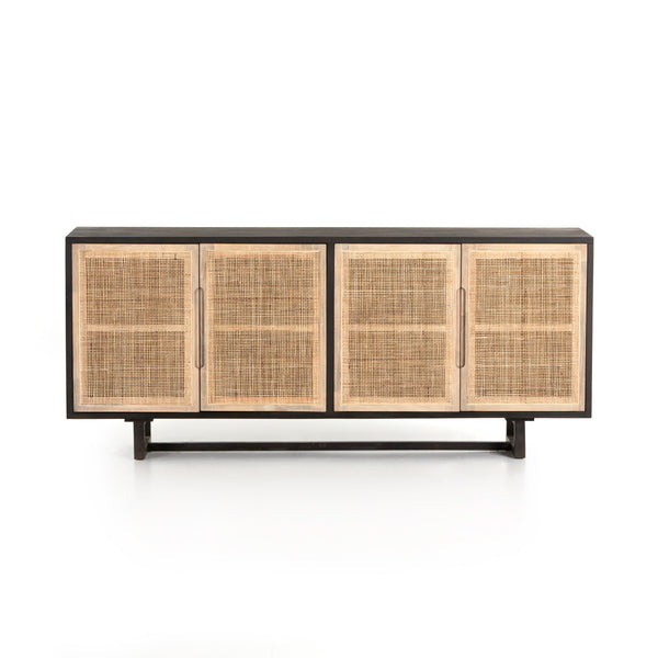 Clarita Sideboard In Black Mango