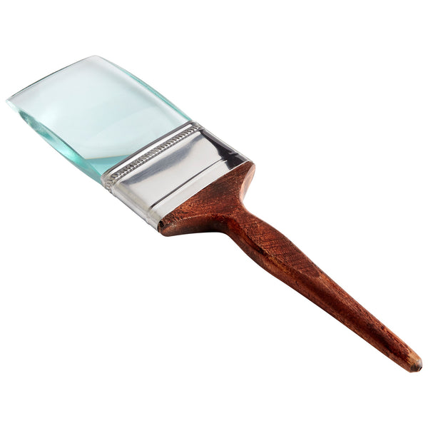 Broad Brush Sculpture in Brown