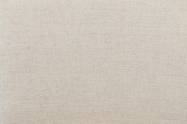 Haute Beige Linen Chair in Brass