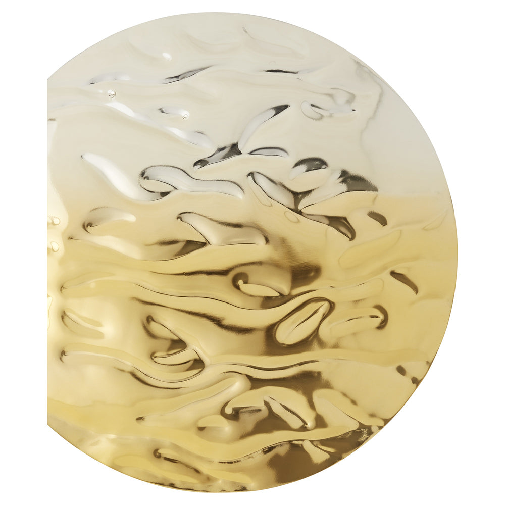 Ripple Wall Decor | Silver And Gold - Small