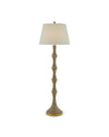Bourgeon Floor Lamp In Natural & Gold