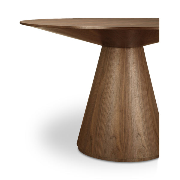 Moe's Otago 47" Round Walnut Dining Table