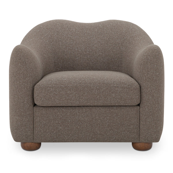 Moe's Bria Accent Chair with Brown Upholstery