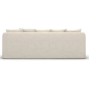 Dade Outdoor Sofa In 90" In Faye Sand