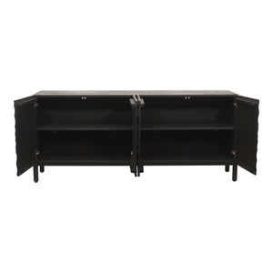 Misaki Sideboard in Black Oak Finish