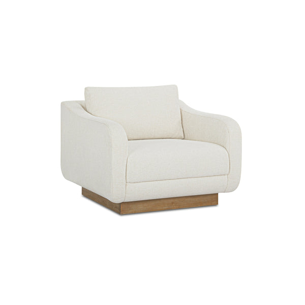 Moe's Keane Lounge Chair in Cream