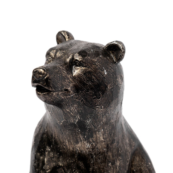 Sleuth (Set of 2) 9L x 8W Grizzly Bear Bookends