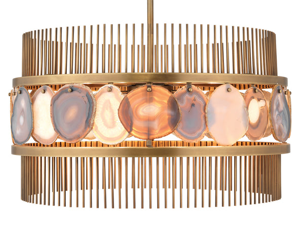 Upsala Agate 8-Light Chandelier