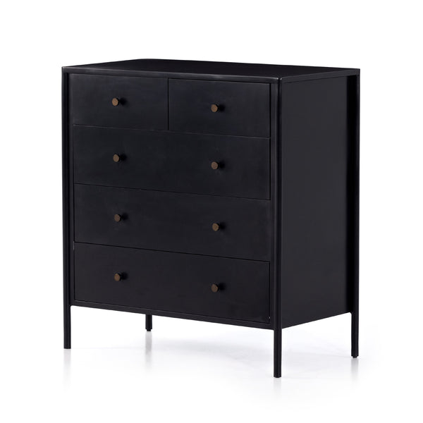 Soto 5 Drawer Dresser In Black
