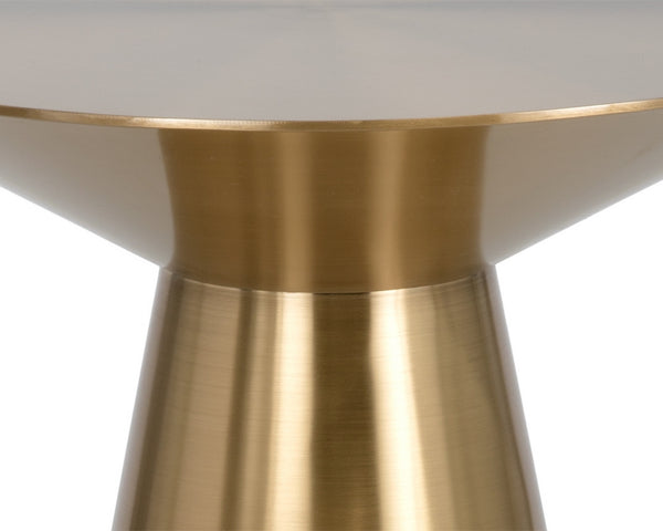 Carmel Side Table - Yellow Gold