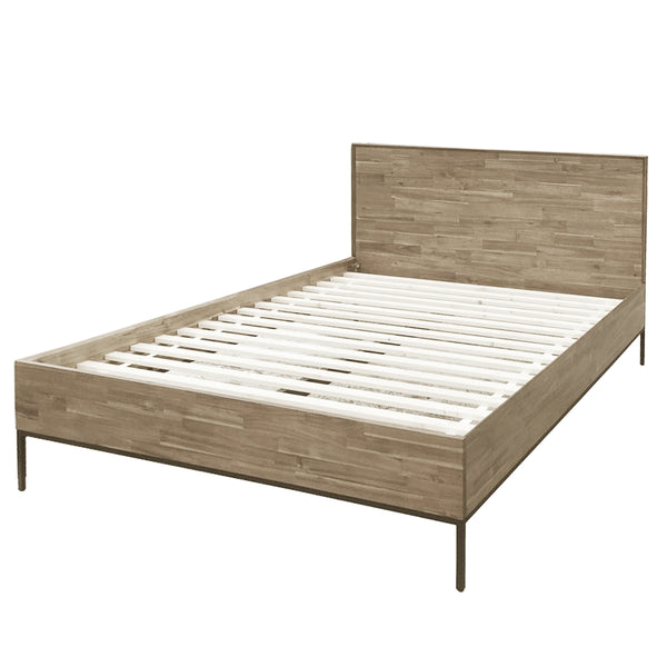 Hathaway KD Queen Bed Set, Drifted Sand  