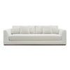 Moe's Rue Sleeper Sofa Off White with Feather Fill
