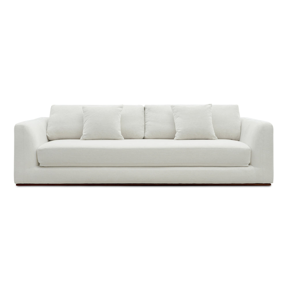 Moe's Rue Sleeper Sofa Off White with Feather Fill