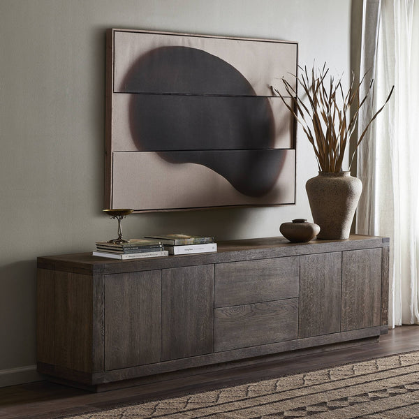 Warby Media Console In Worn Oak