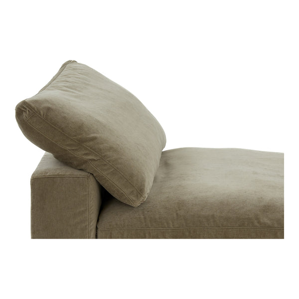 Moe's Clay Slipper Chair in Desert Sage