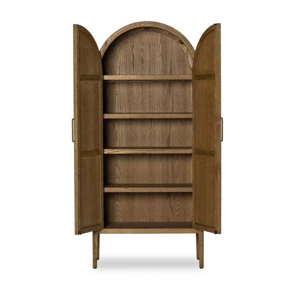 Tolle Panel Door Cabinet In Drifted Oak Sld