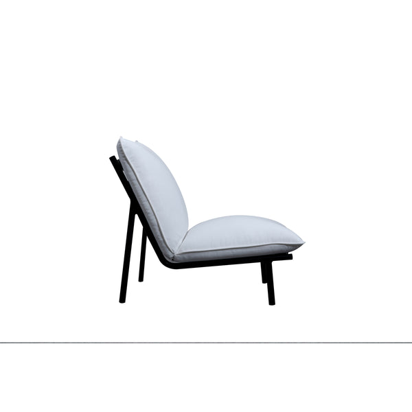 Moe's Morgan Outdoor Accent Chair White