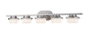 Optum  5 Light Vanity  in Brushed Nickel Finish