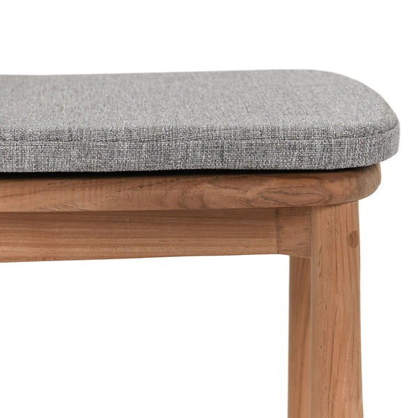 Aston Outdoor Dining Chair - Teak & Olefin