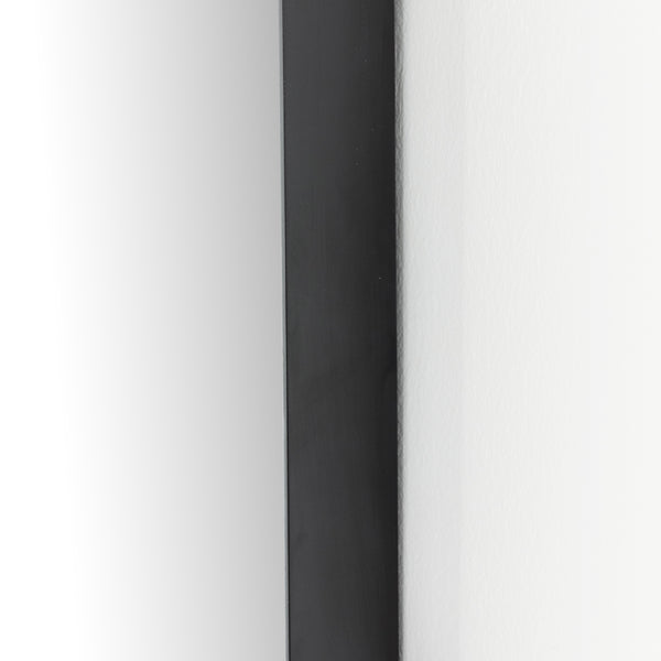 Georgina Small Mirror In Iron Matte Black