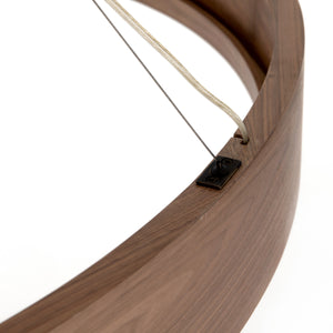 Baum Small Chandelier In Dark Walnut