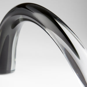 Vault Sculpture in Grey and Clear