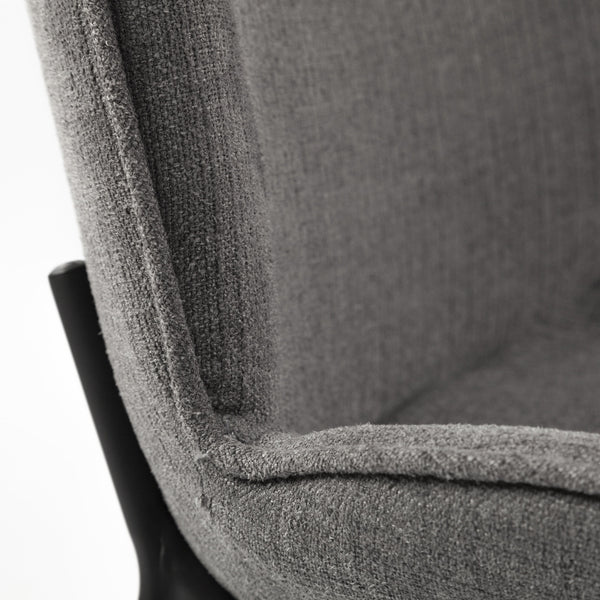 Inala Grey Seat Metal Frame Dining Chair