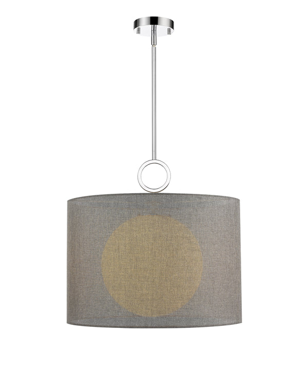 Arosia 1 Light Pendant in Chrome Finish