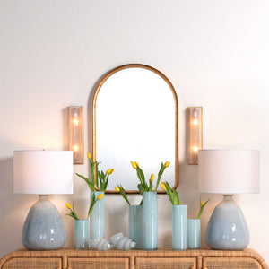 Levi Ceramic Table Lamp with Linen Shade