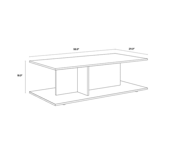 MADSEN COFFEE TABLE