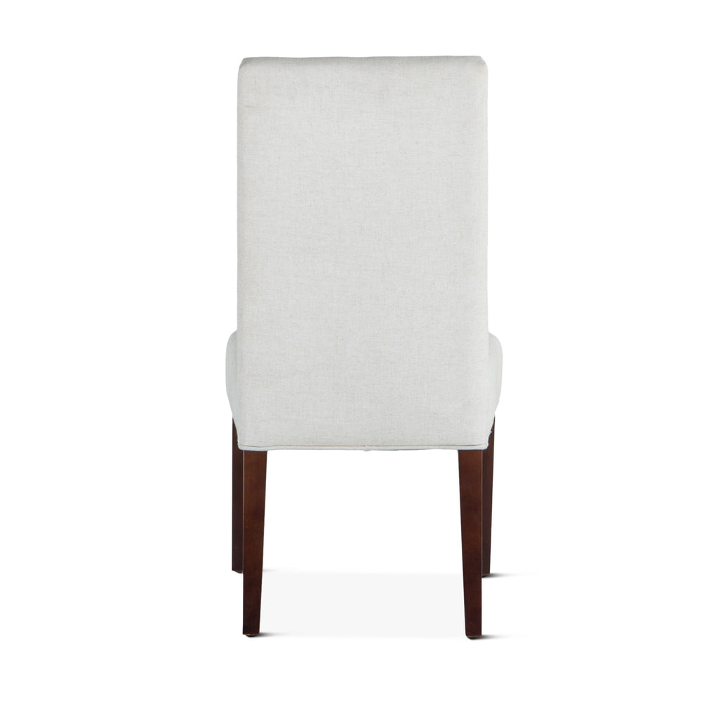 Jones Off-White Linen Dining Chair