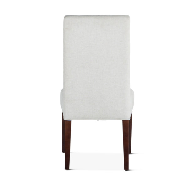 Jones Off-White Linen Dining Chair