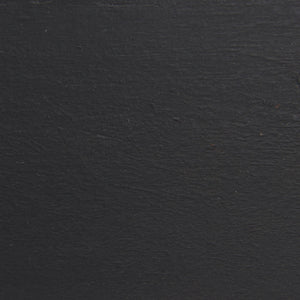 Trey Black Metal W/Glass Accent Table
