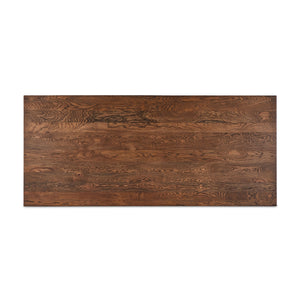 Ashwin Dining Table in Brown Oak