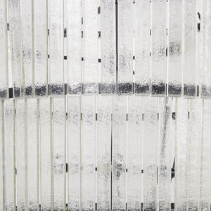 Meredith Large Chandelier in Clear Textured Glass