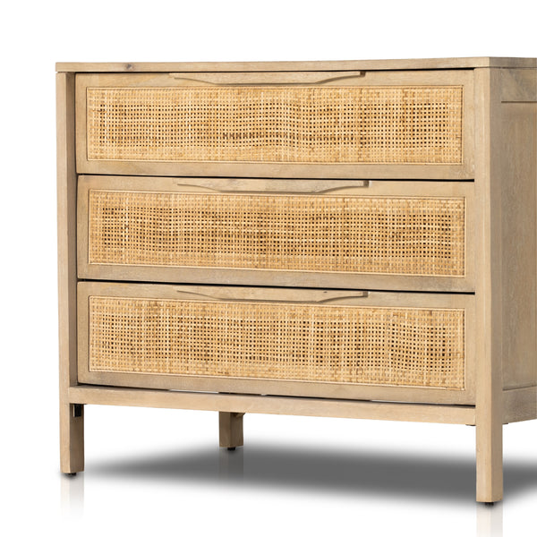 Sydney Large Nightstand in Natural Mango