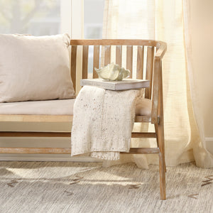 Grayson Wood Settee