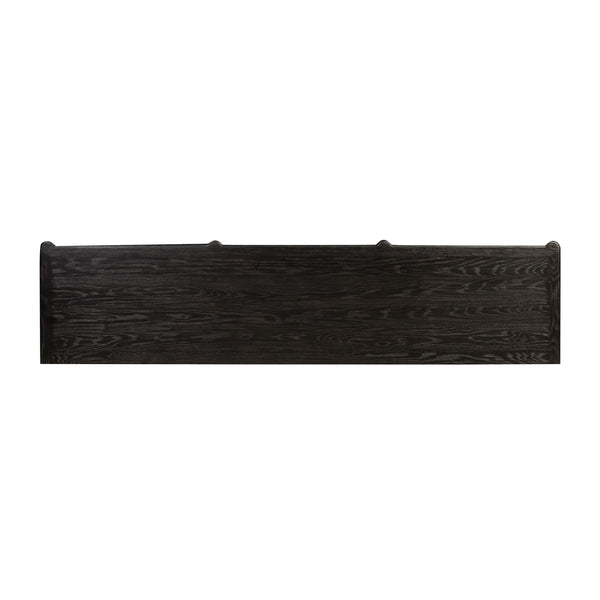 Toulouse 9 Drawer Dresser In Dstrssd Black