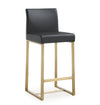 Denmark Black Gold Steel Counter Stool (Set of 2)