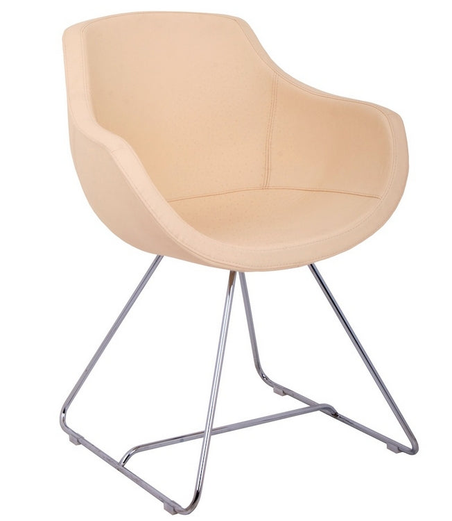 mott chair in leather